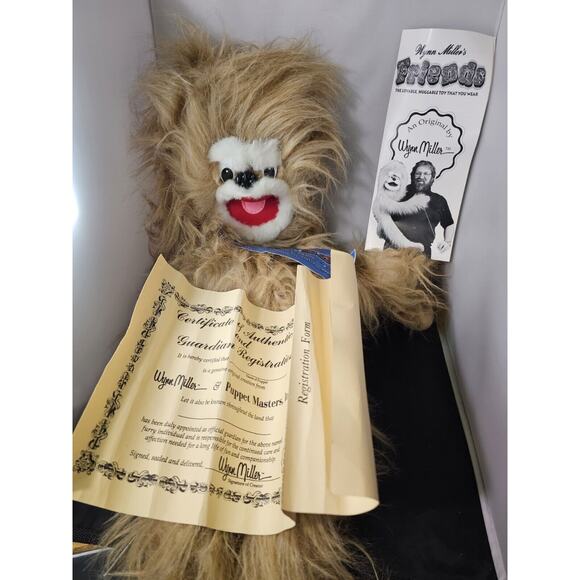 Wynn Miller Vintage 1993 CraZhug Puppet CrackerJack NWT